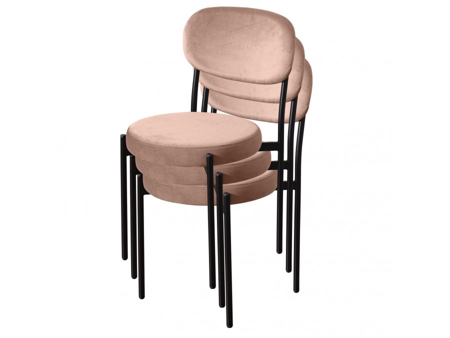 Стул Mason, бархат бежевый 5