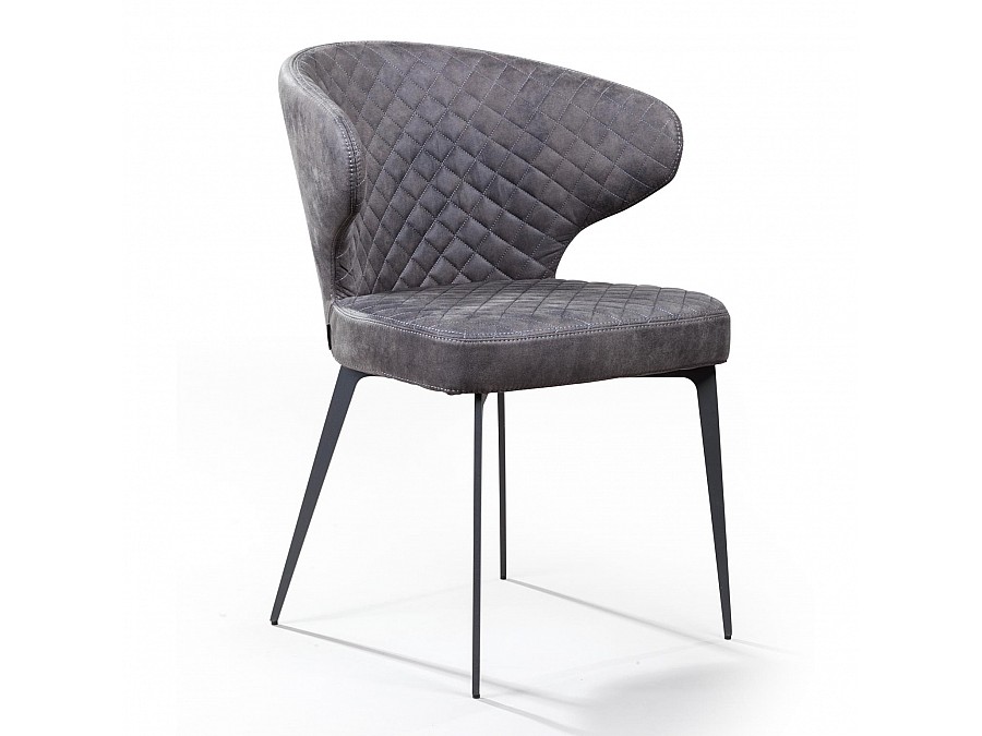 Стул Richard,замша серый