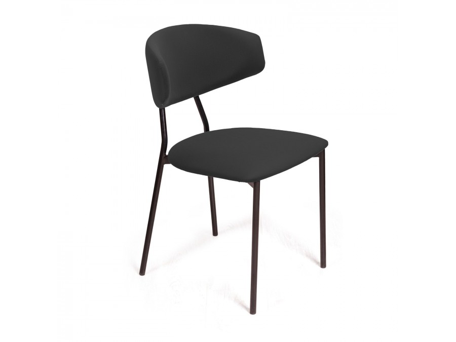 Стул Brad, бархат антрацит 14