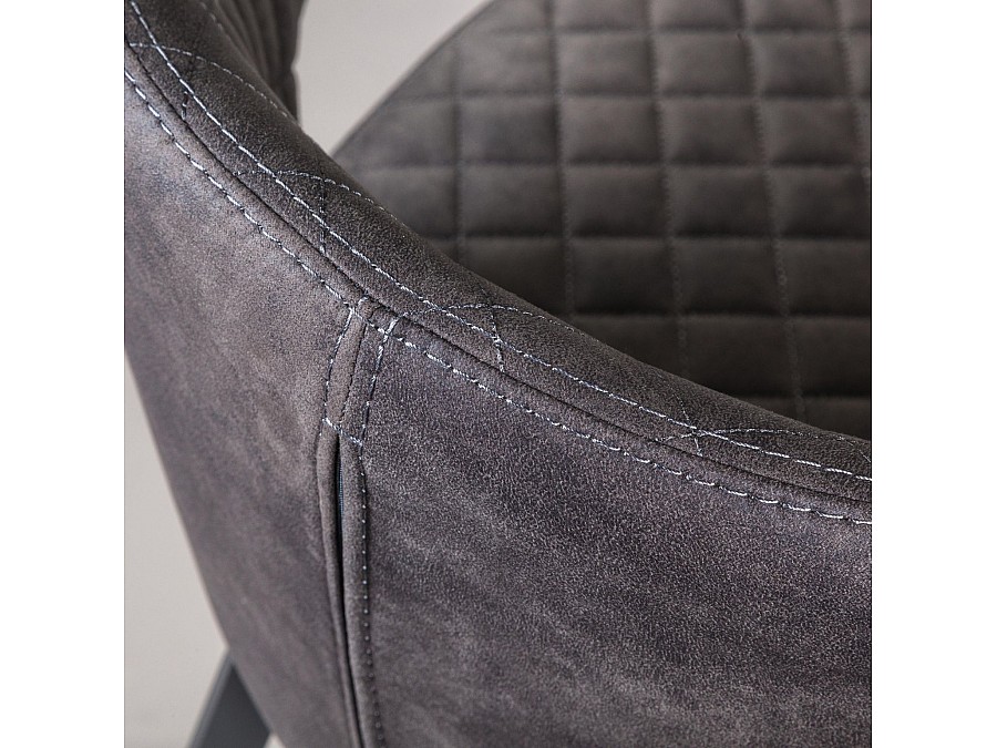 Стул Richard,замша серый