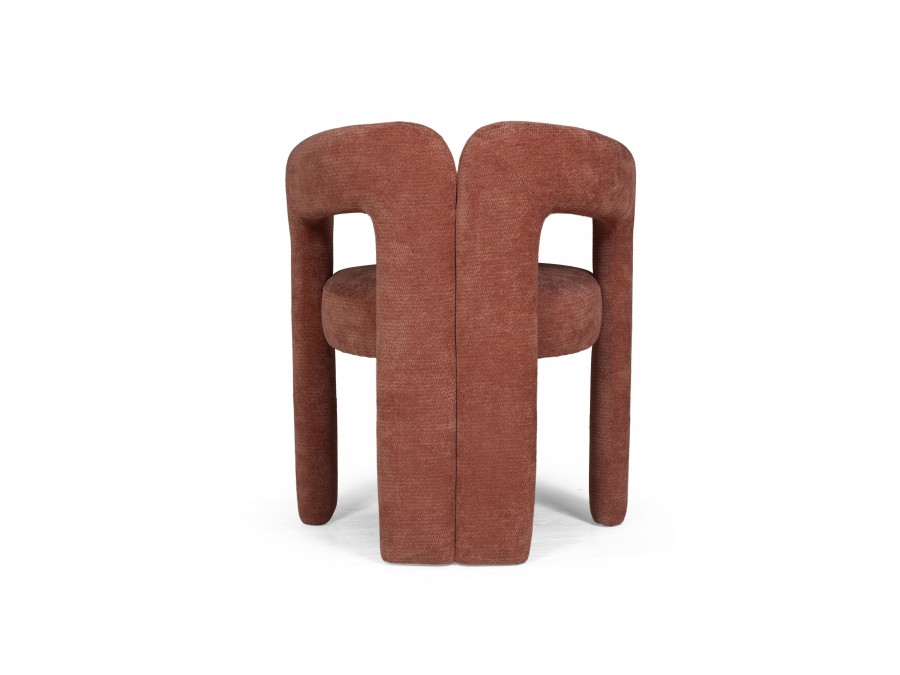 Полукресло Angie, шенилл Reef coral