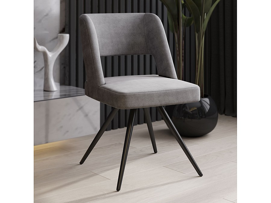 Стул Molly, ткань темно-серый