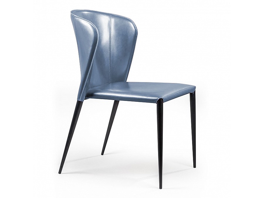 Стул Albert, кожа антрацит