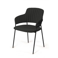 Стул Breeze, бархат антрацит 14