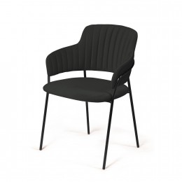 Стул Breeze, бархат антрацит 14