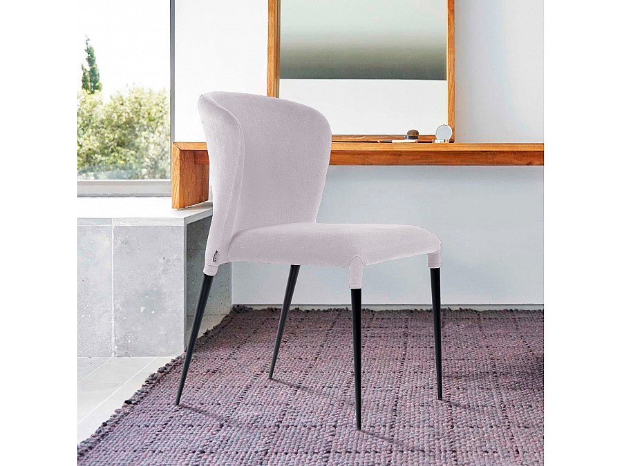 Стул Albert в шортиках, платиново-серый