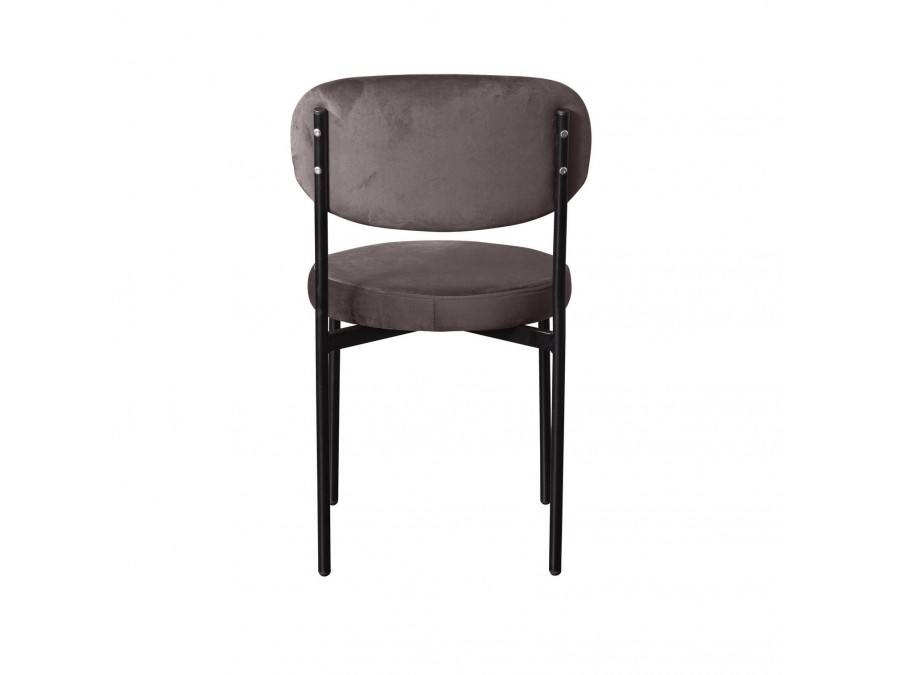 Стул Mason, бархат антрацит 14