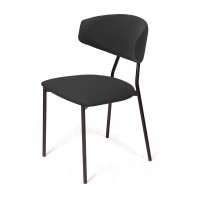 Стул Brad, бархат антрацит 14