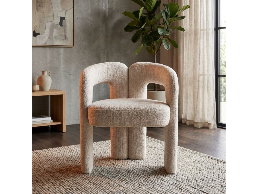 Полукресло Angie, микромех Rozy ivory