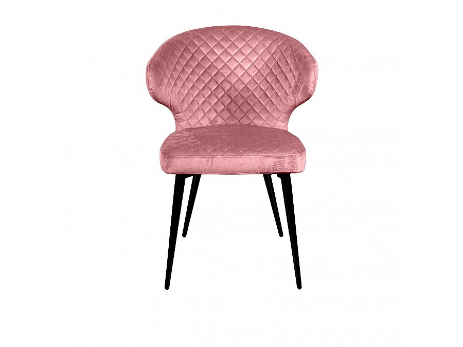 Стул Richard, бархат пудровый 15