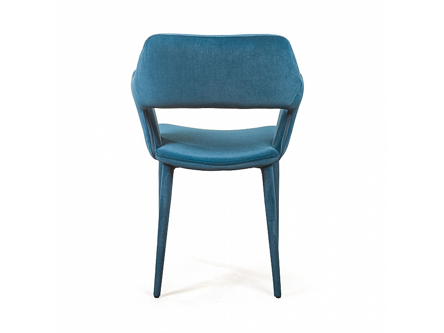 Стул Woddy, бархат сине-зеленый