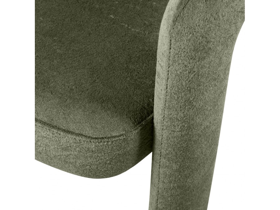 Полукресло Angie, микромех Plush green