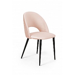 Стул Max ромб, бархат светло-бежевый 2