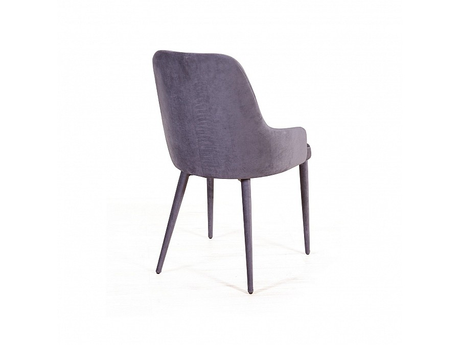 Стул Douglas ромб, бархат серый 27