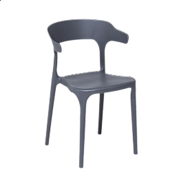 Стул Leo (RUS), пластик серый