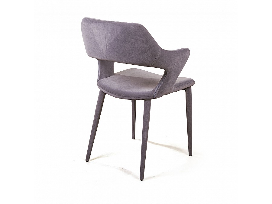 Стул Woddy, бархат антрацит