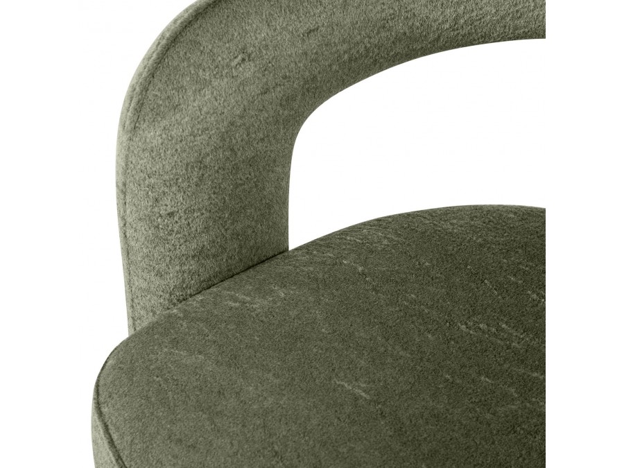 Полукресло Angie, микромех Plush green