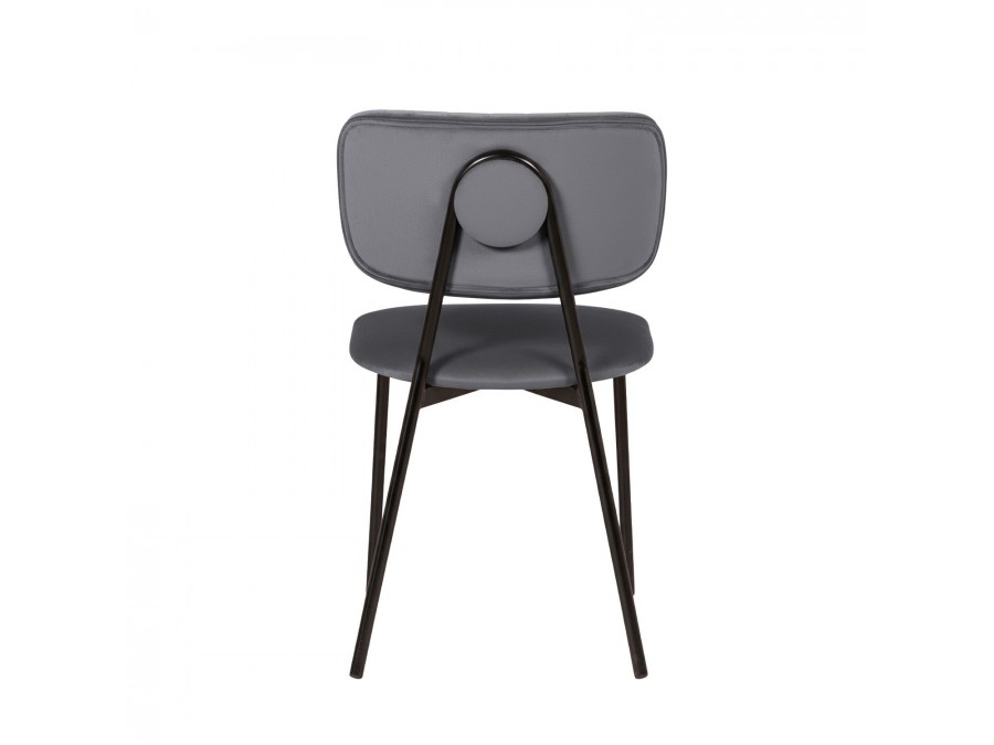 Стул Frost, бархат серый 27