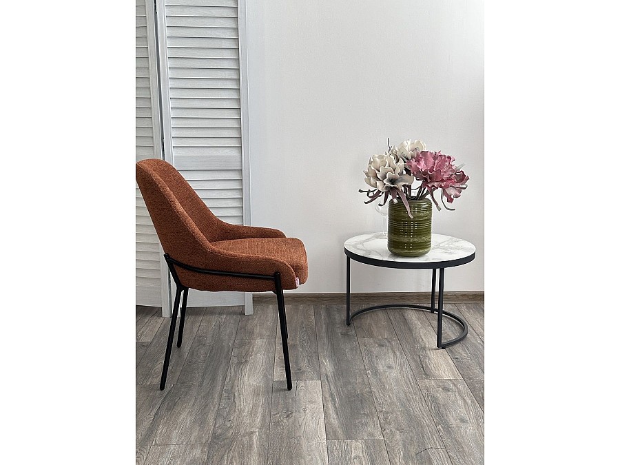 Стул Gabi, рогожка оранжевый