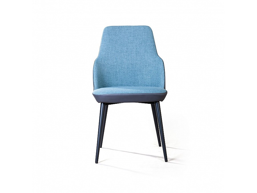 Стул Frank,  рогожка комби синий