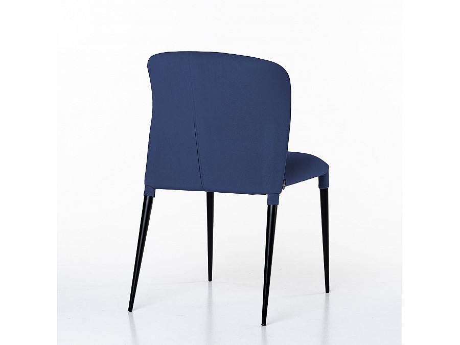 Стул Albert (Альберт), бархат синий 29