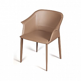 Стул GIO, кожа тауп