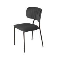 Стул Frost, бархат антрацит 14