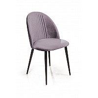 Стул Franco, бархат светло-серый 26