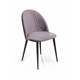 Стул Franco, бархат светло-серый 26