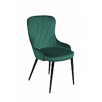 Стул Leonardo, бархат зеленый 19
