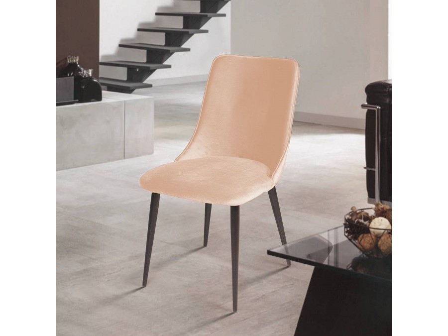 Стул Joe, бархат бежевый 5