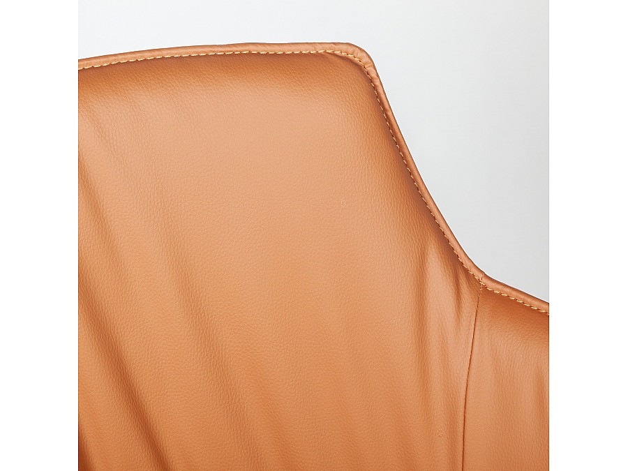 Полукресло Sofia, экокожа soft-touch, терракот