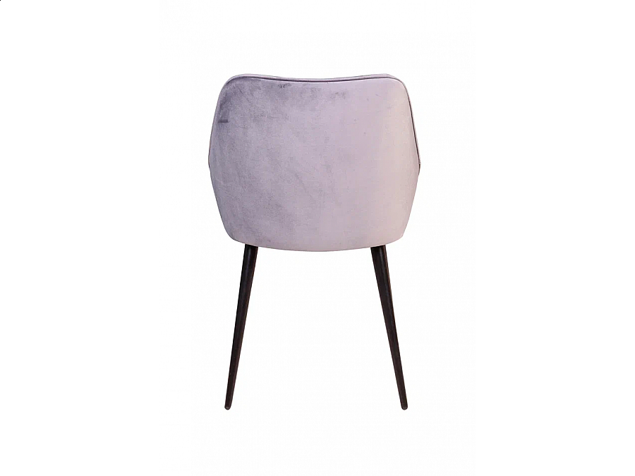 Стул Neo бархат светло-серый 26/опора конус