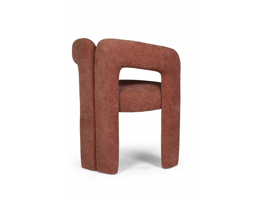 Полукресло Angie, шенилл Reef coral