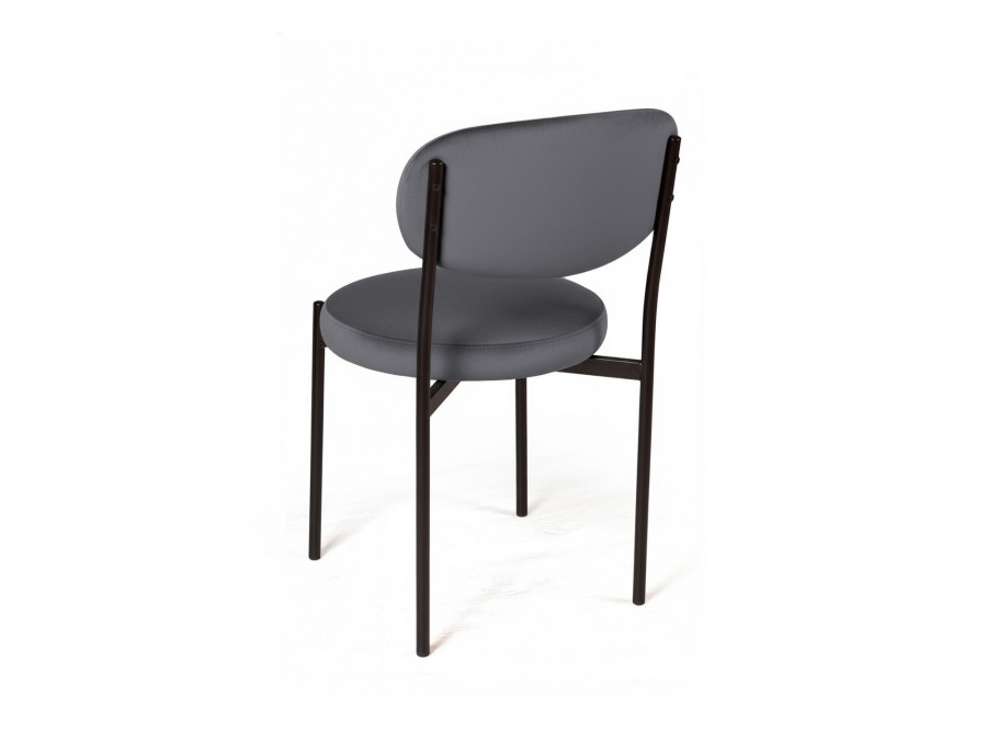 Стул Mason, бархат серый 27