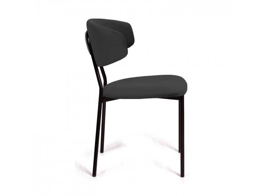 Стул Brad, бархат антрацит 14