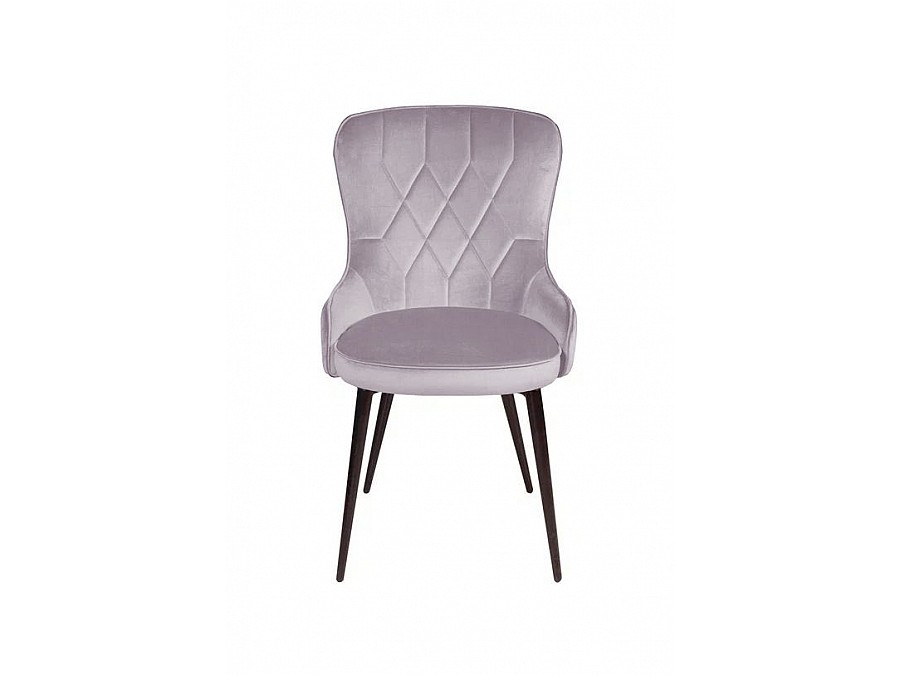 Стул Leonardo, бархат светло-серый 26