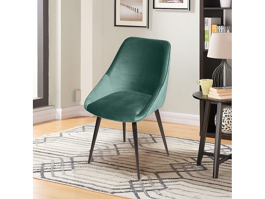 Стул Neo бархат зеленый 19/опора конус