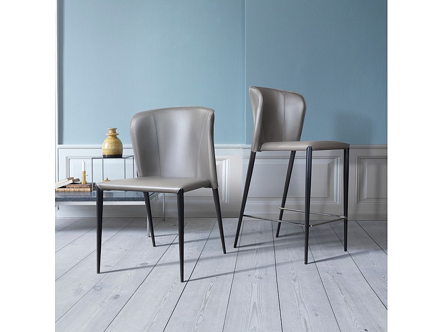 Стул Albert, кожа тауп