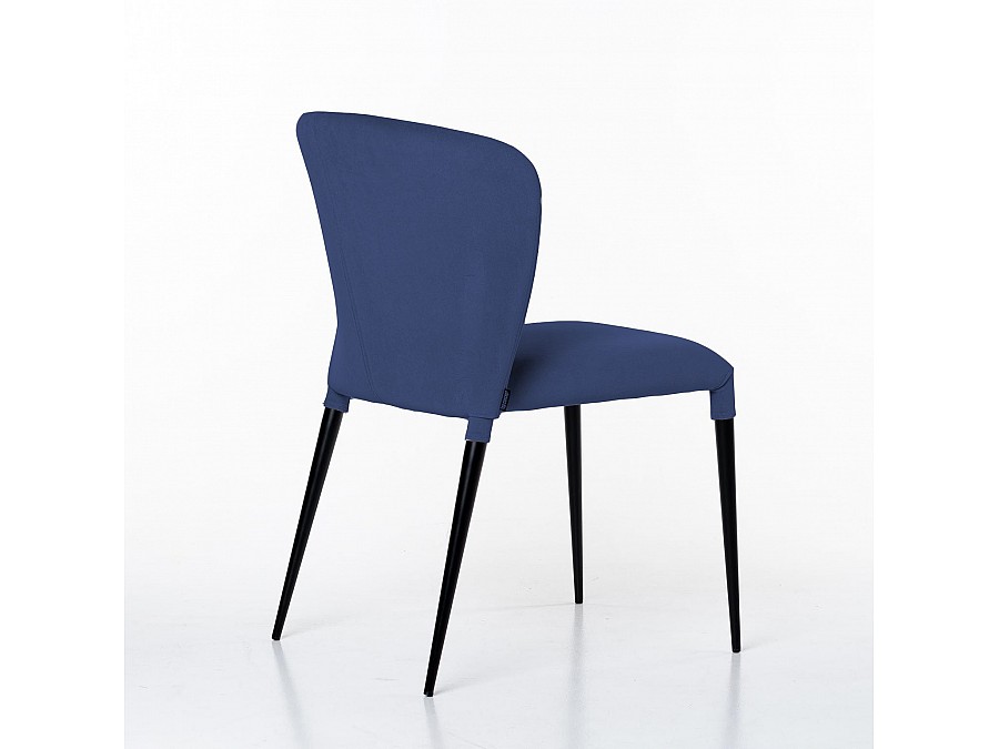 Стул Albert (Альберт), бархат синий 29