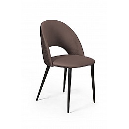 Стул Max ромб, бархат антрацит 14