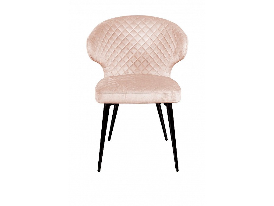 Стул Richard ромб, бархат светло-бежевый 2
