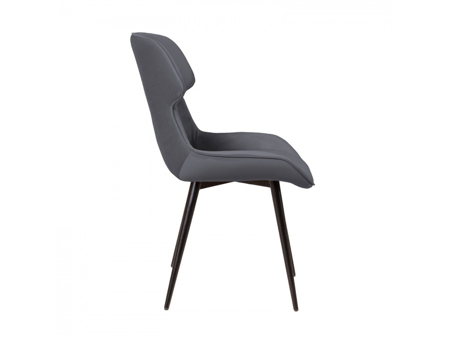 Стул Henry, бархат серый 27