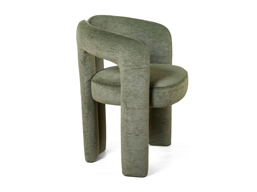 Полукресло Angie, микромех Plush green