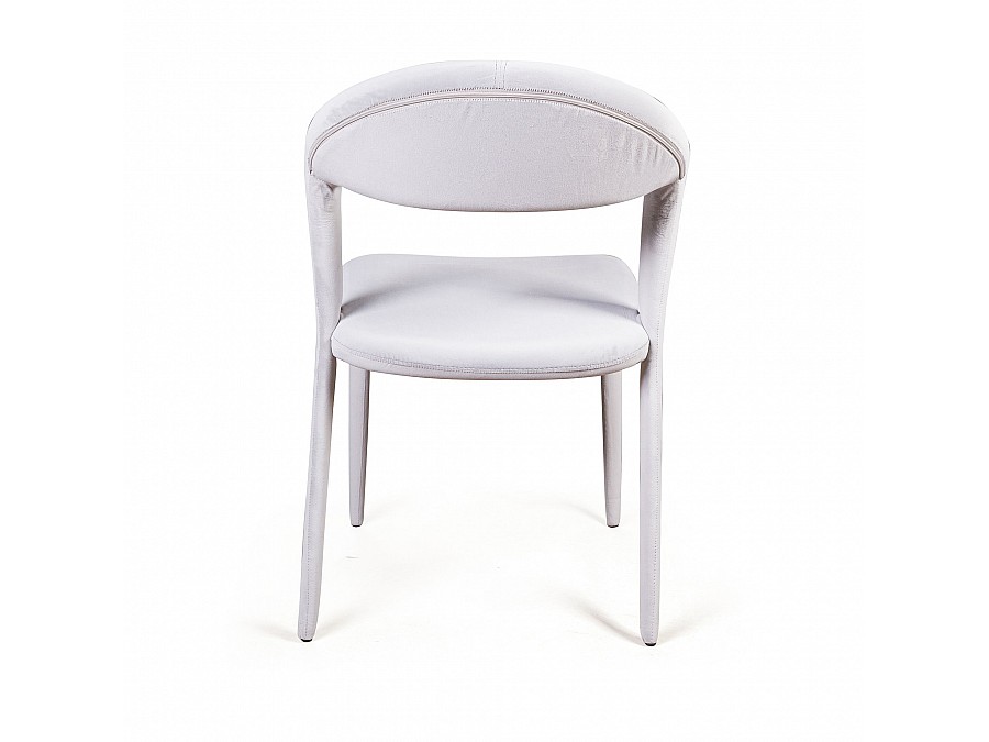 Стул Asti, бархат светло-серый