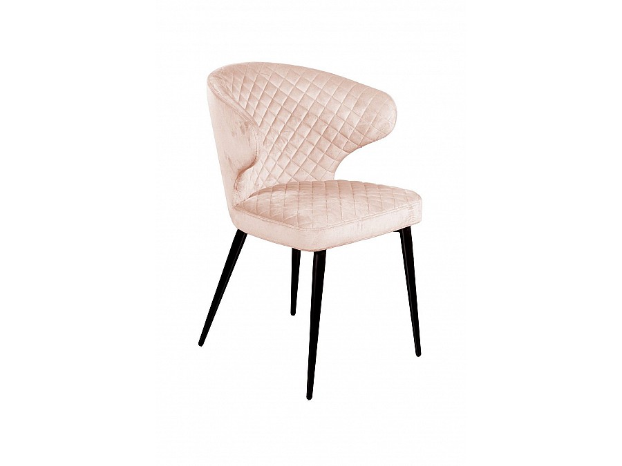 Стул Richard ромб, бархат светло-бежевый 2