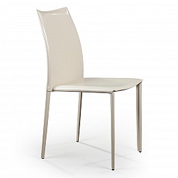 Стул Rolf, кожа бежевый