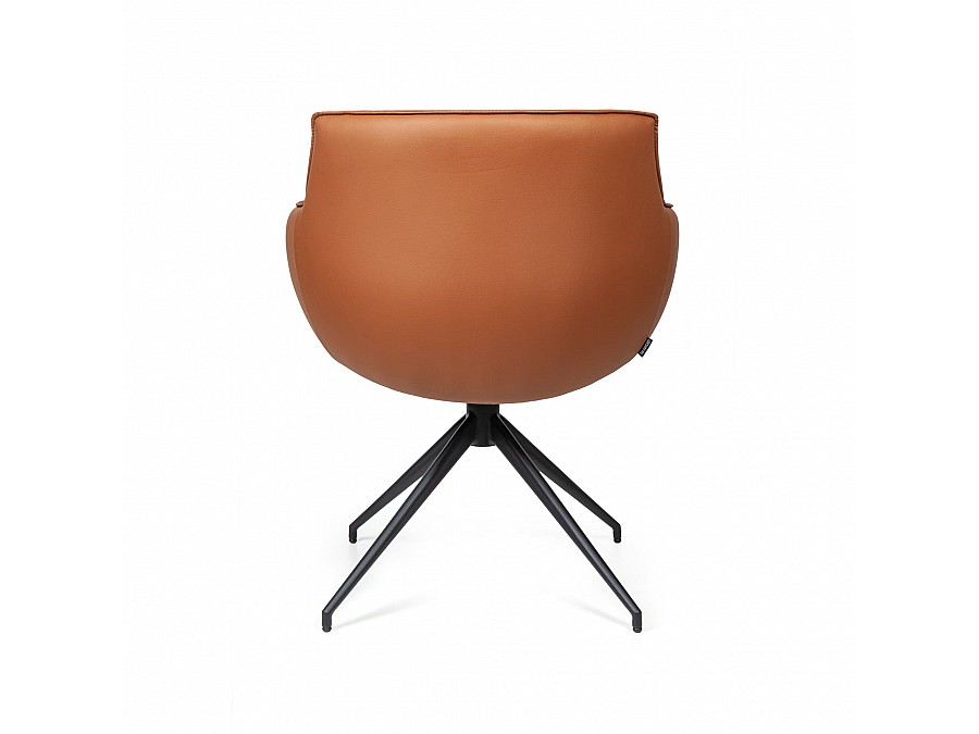 Полукресло Sofia, экокожа soft-touch, терракот