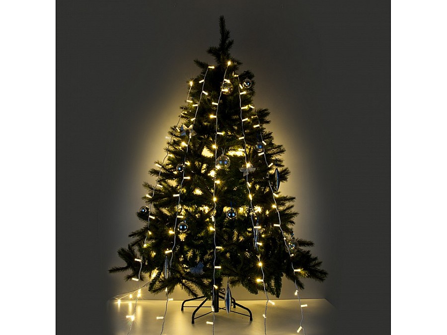 Занавес световой Eurosvet 200-101 200-101 теплый белый с эффектом мерцания