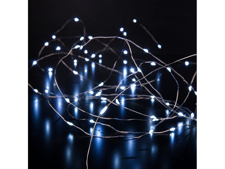 Гирлянда Нить Eurosvet Роса 400-007 белый